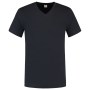 T-shirt V Hals Fitted 101005 Navy XXL