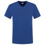 T-shirt V Hals Fitted 101005 Royalblue L